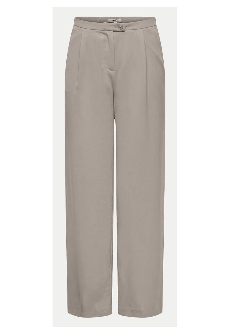 Pantaloni dama 15338347 - Poliester reciclat/Poliester - Bej - Bej