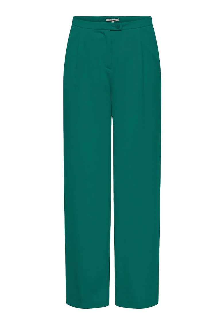 Pantaloni dama 15338347 - Poliester reciclat/Poliester - Verde - Verde
