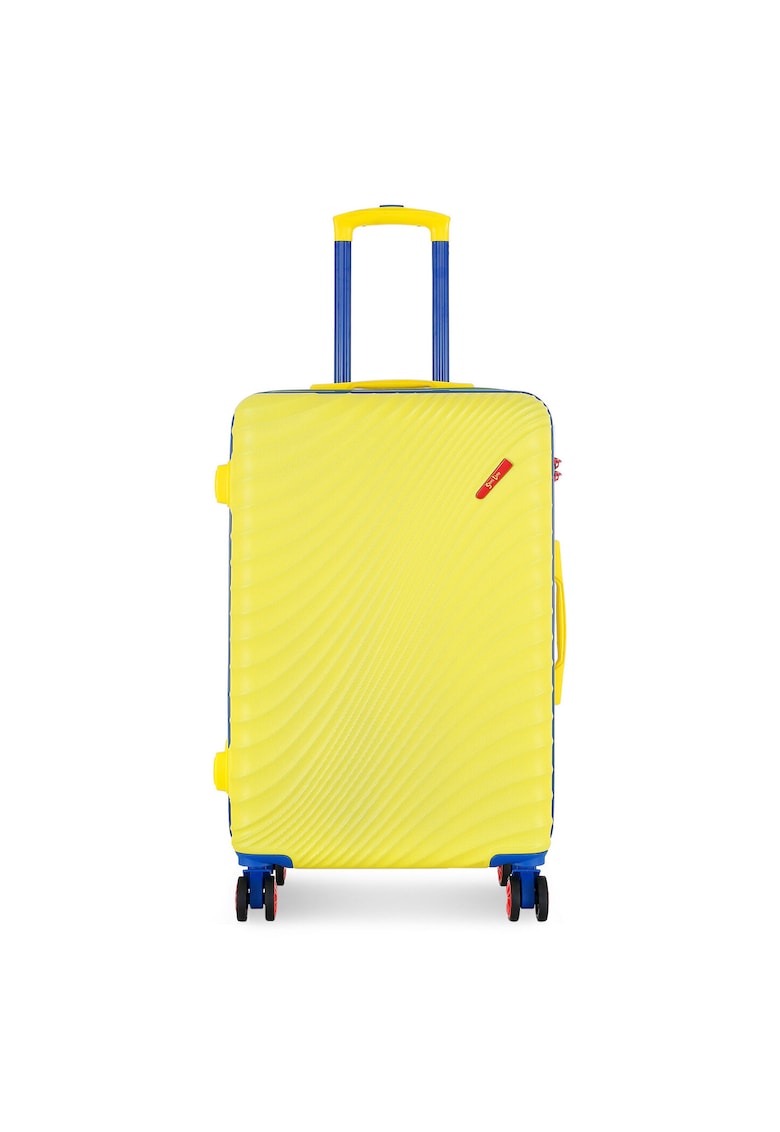 Troler  model T5934-2 - mediu - galben - din material plastic