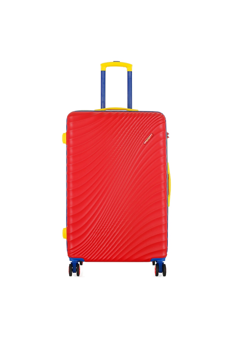 Troler  model T5935-3 - rosu - dimensiuni mari