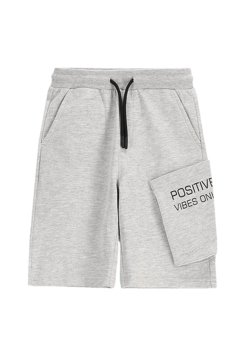 Pantaloni scurti sport baieti WC5120501VBC - Bumbac - Gri Pantaloni scurti sport baieti WC5120501VBC - Bumbac - Gri