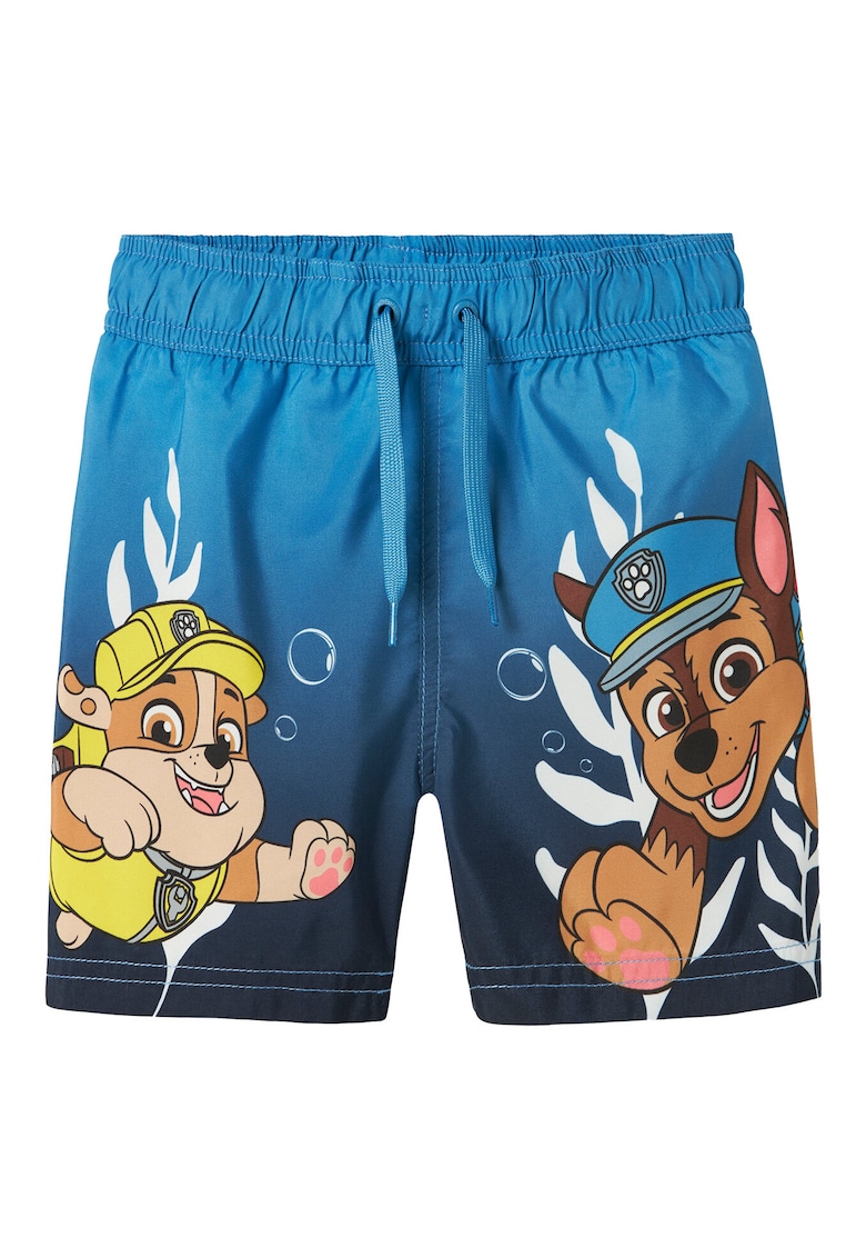 Pantaloni scurti de baie baieti  13239658 - Poliester - Albastru