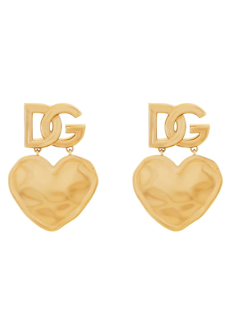 Cercei dama - Zloty - plastic