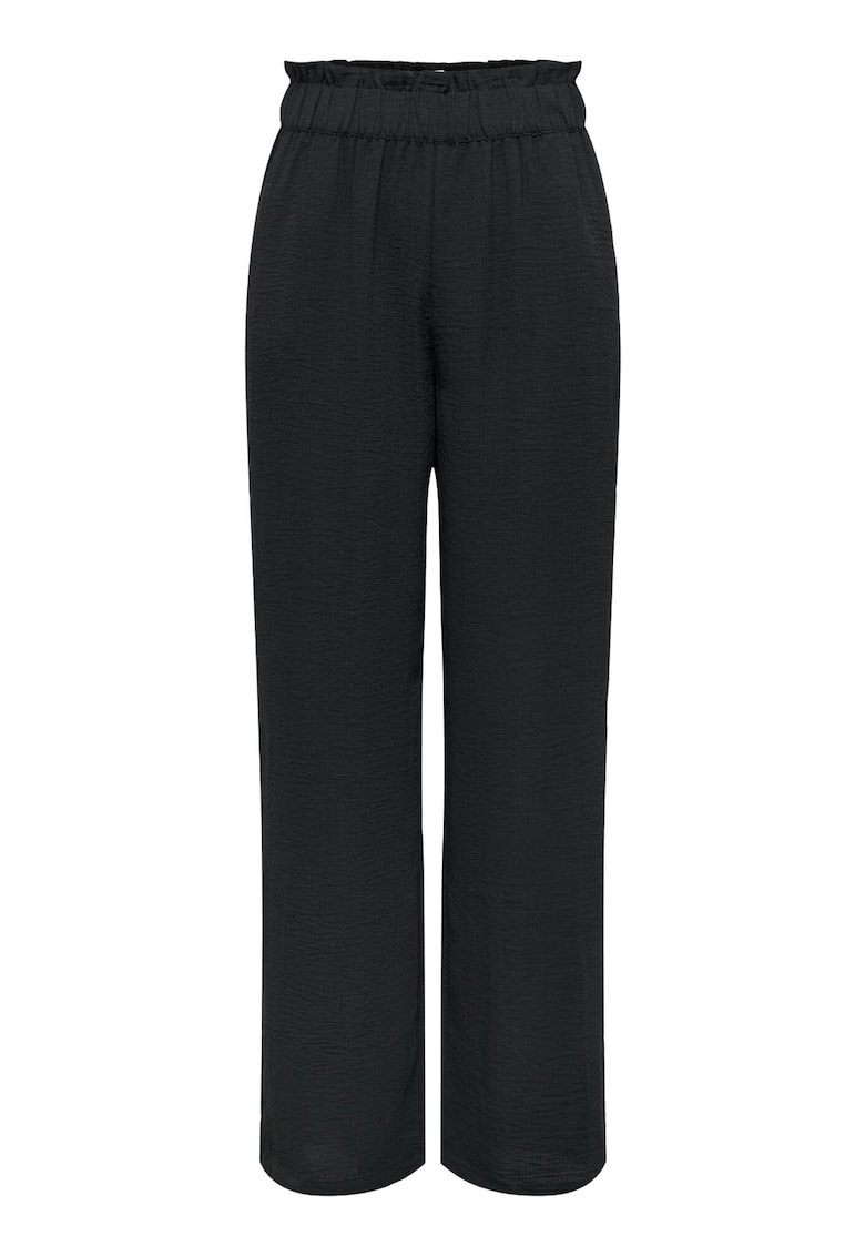Pantaloni dama 15271184 - Poliester reciclat/Poliester - Negru - Negru