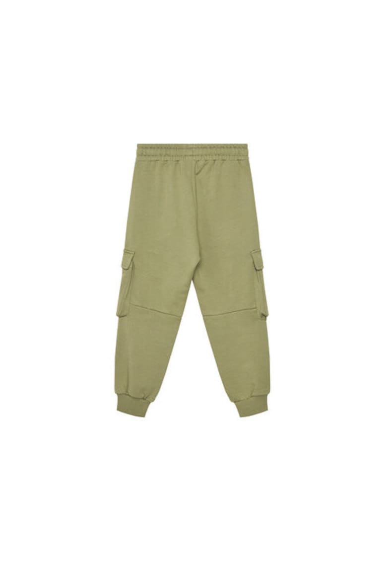 Pantaloni de trening baieti 3UNICF066 - Bumbac - Verde - Verde