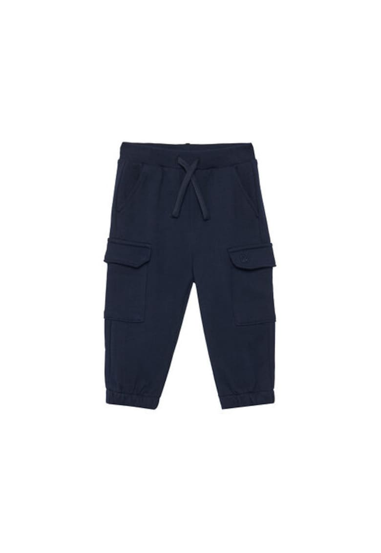 Pantaloni de trening baieti  3UNIGF045 - Bumbac - Bleumarin