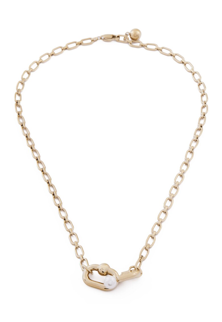 Colier dama - WJ00263 K22000 - auriu - material plastic