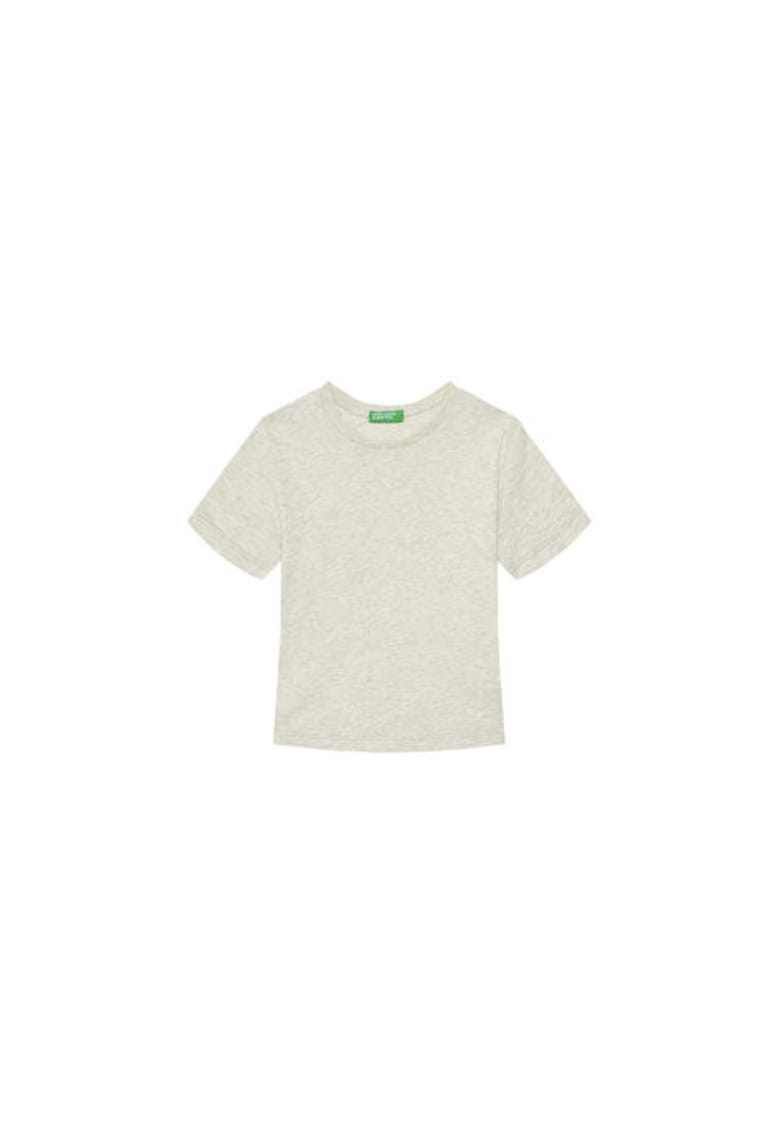 Tricou baieti 3I1XG10IJ - Bumbac - 90 CM - Gri