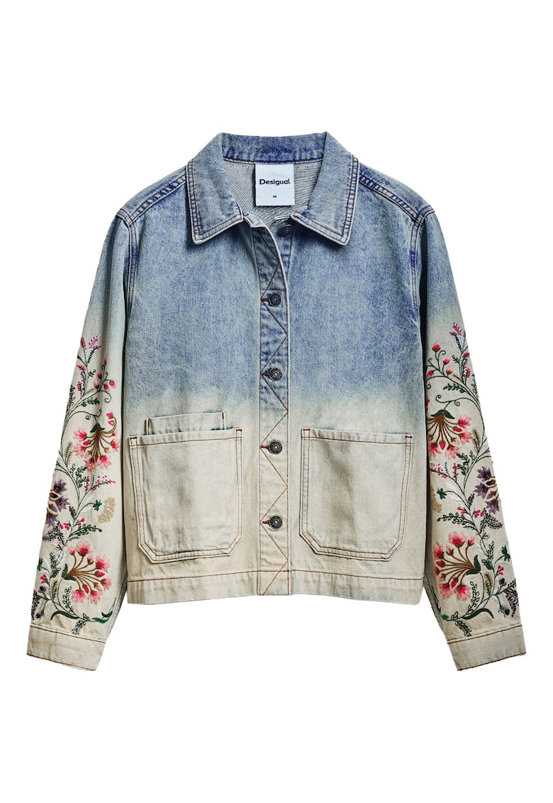 Jacheta de blugi dama 25SWED06 - Bumbac - Albastru