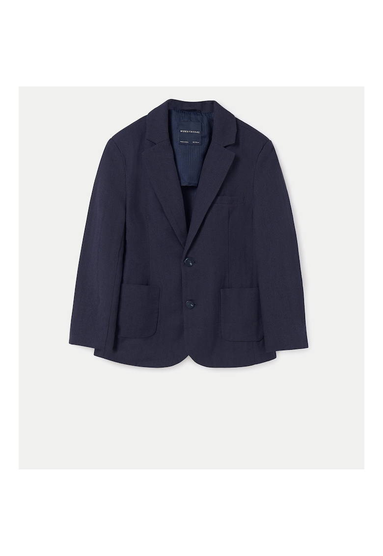 Sacou baieti 6485 - Bumbac - Bleumarin - Bleumarin