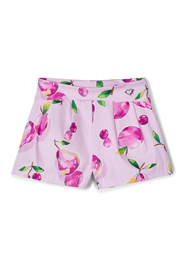 Pantaloni scurti fete 3905 - Bumbac - Roz - Roz