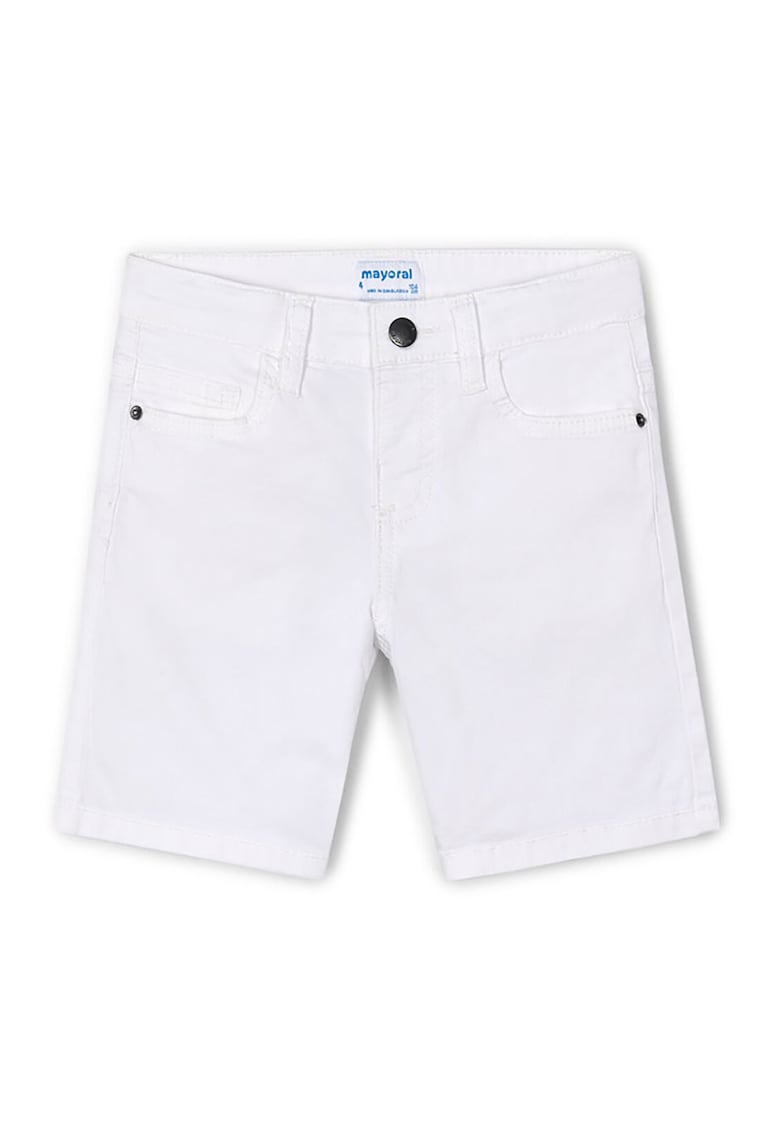 Pantaloni scurti baieti 204 46 - Bumbac - Alb - Alb