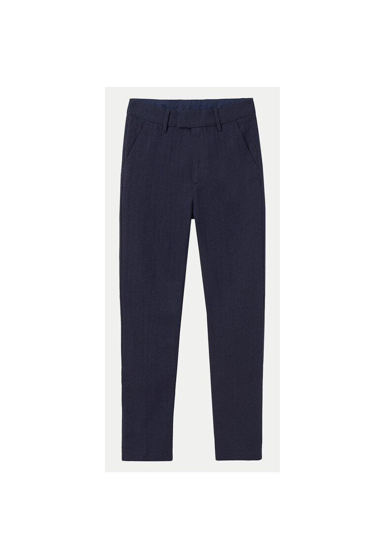 Pantaloni baieti 6524 - Bumbac - Bleumarin - Bleumarin