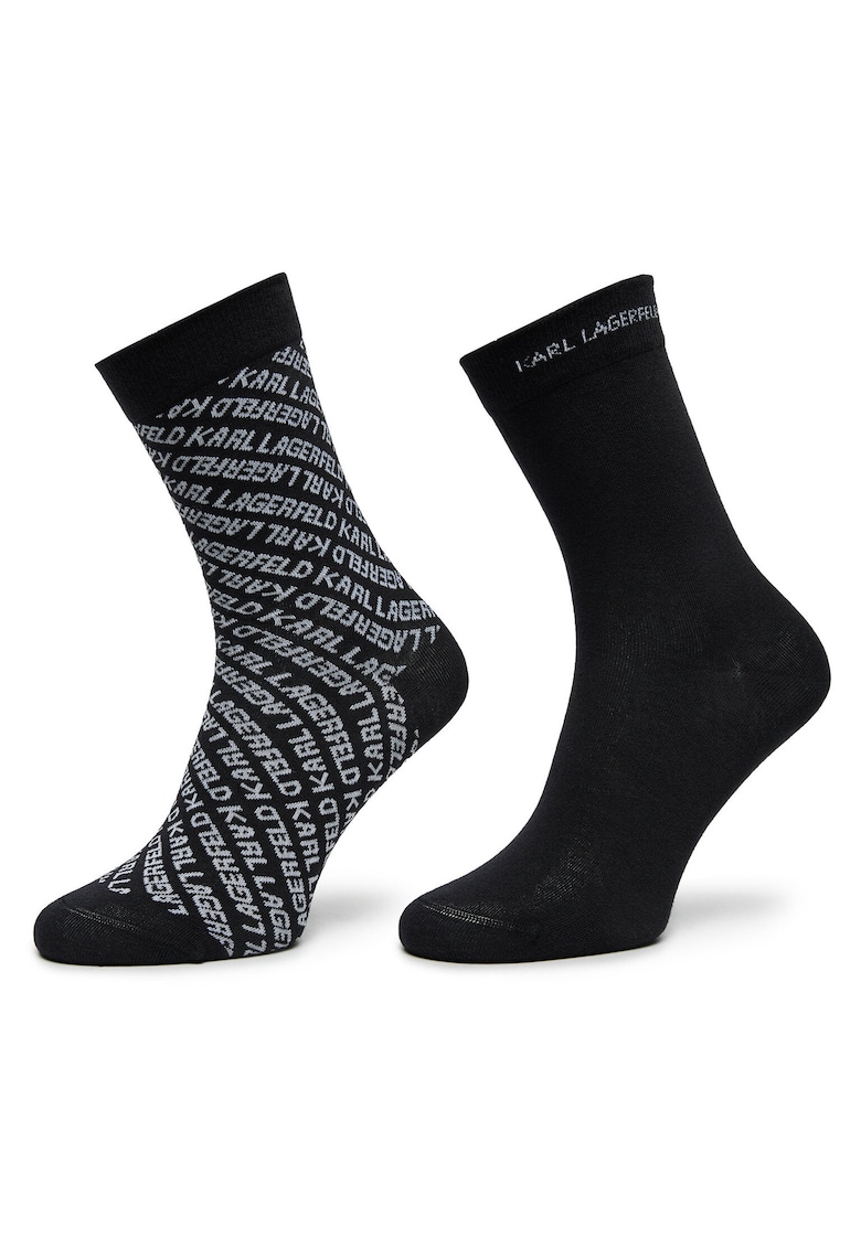 Set 2 perechi Sosete dama - negru