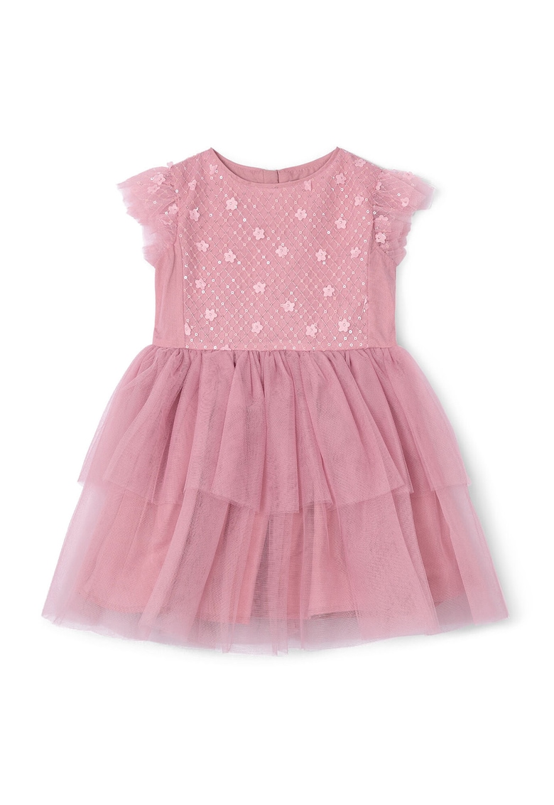 Rochie fete 3914 - Poliester - Roz - Roz