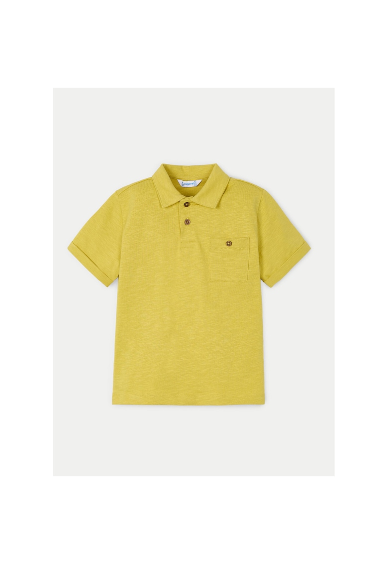 Tricou Polo baieti 3109 - Bumbac - Galben - Galben