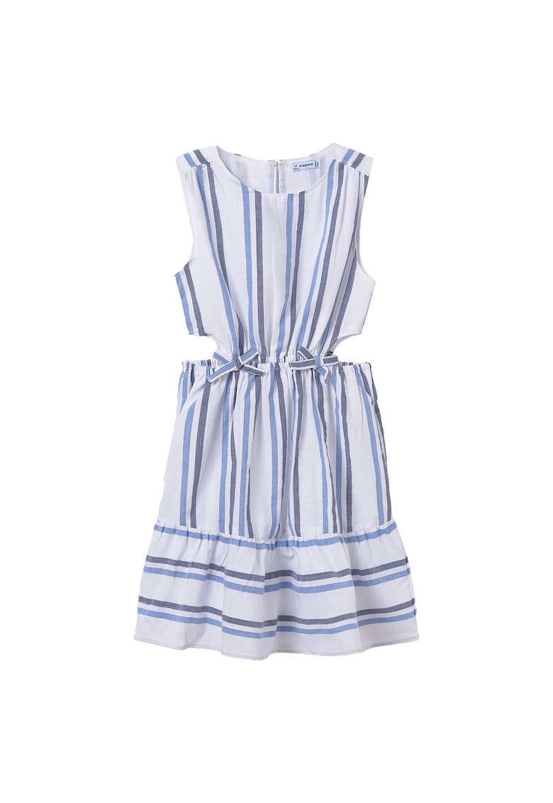 Rochie de vara fete 6982 - Bumbac/Lyocell - Ecru