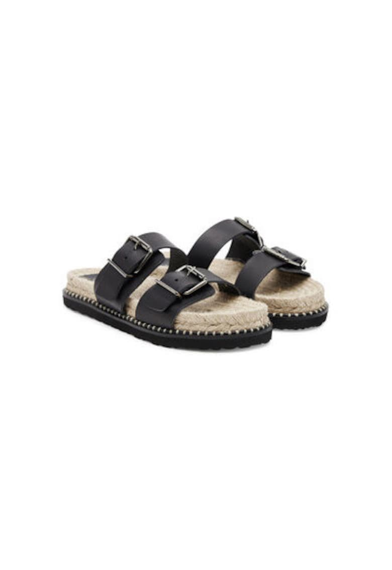 Espadrile dama 025673-100 - Piele naturala