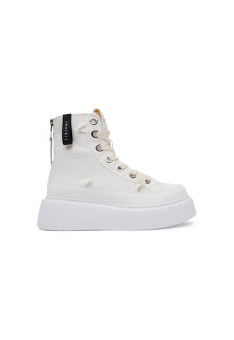 Pantofi sport dama - 30103-025 - Textil - Alb