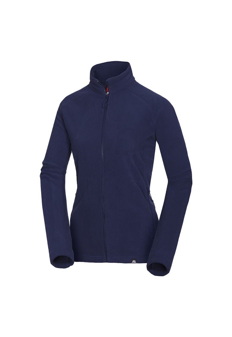 Hanorac fleece dama Erma Bleumarin