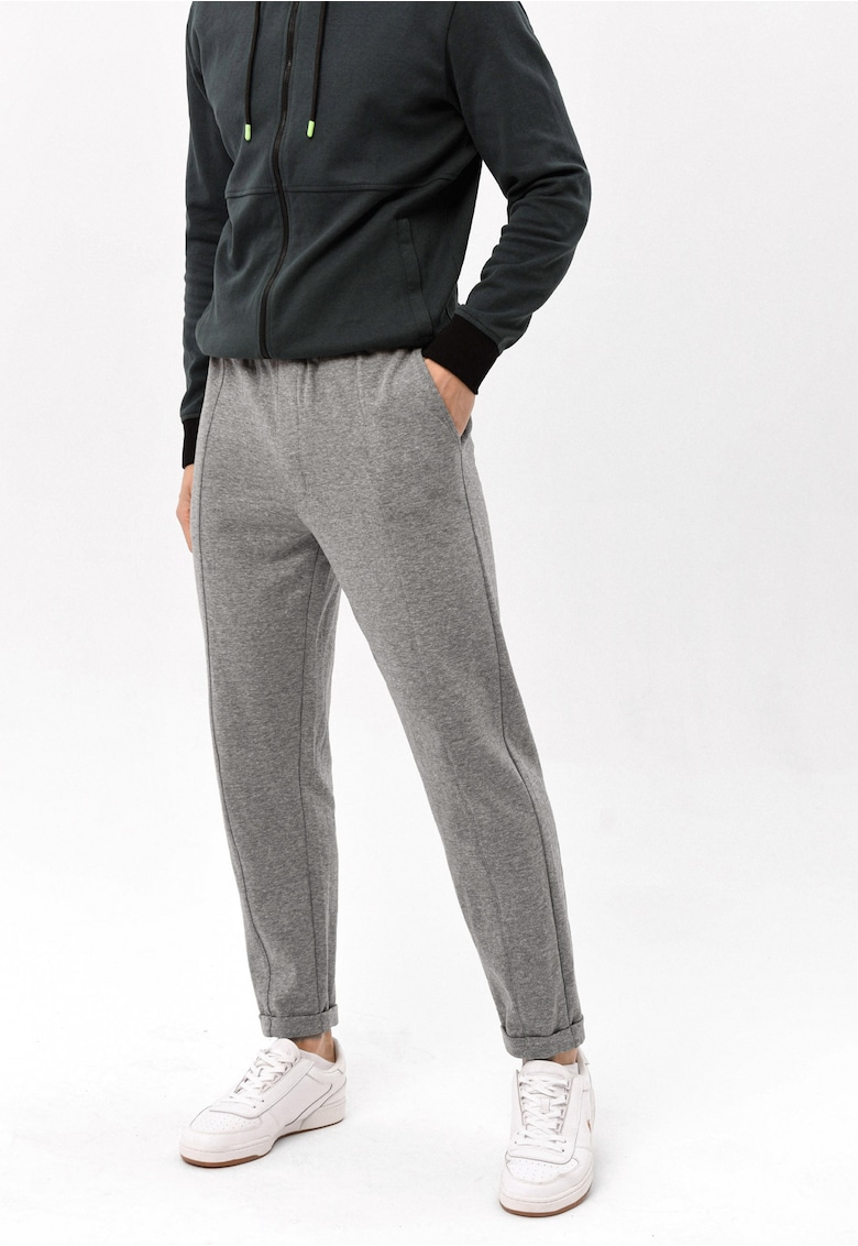 Pantaloni de trening N-Elegant barbati - gri