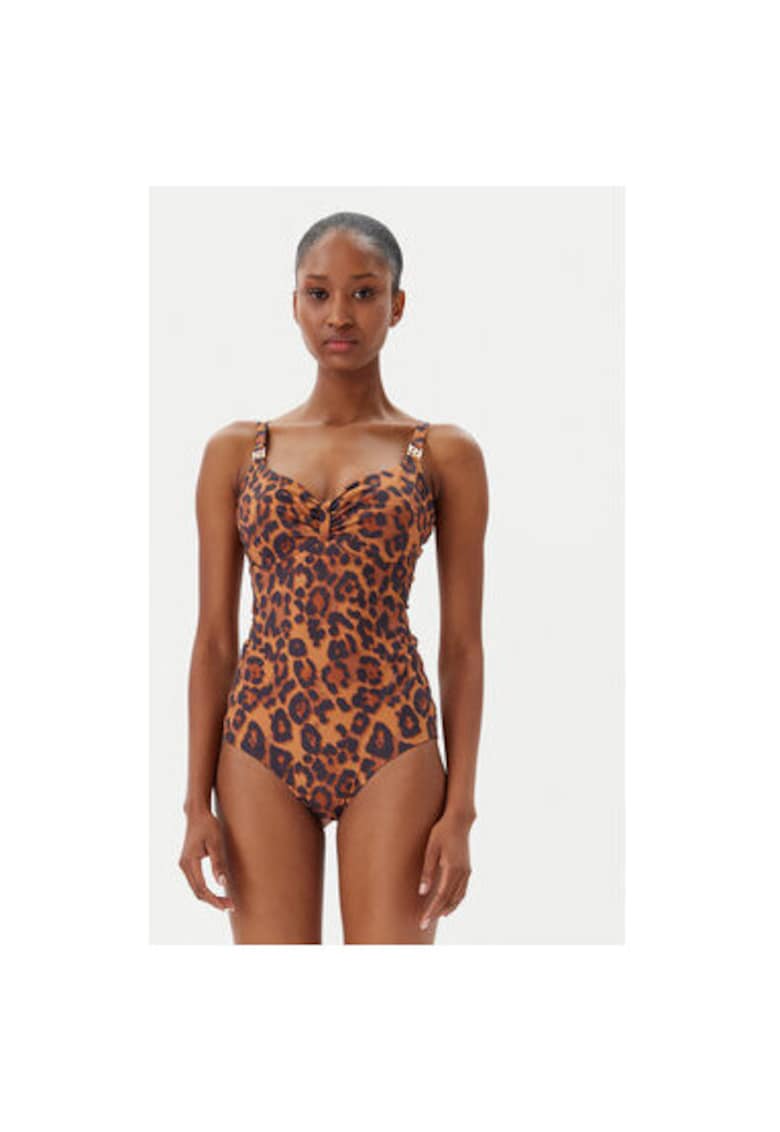 Costum de baie dama C17UR0 A12 - Maro - Maro