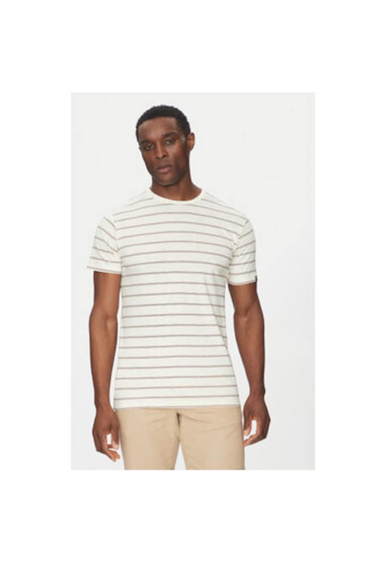 Tricou barbati INRIMA 41-168 - Bumbac - Ecru - Ecru