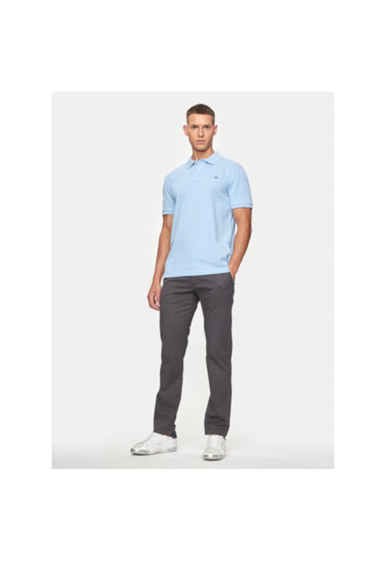 Tricou polo barbati 2220 - Bumbac - Albastru - Albastru