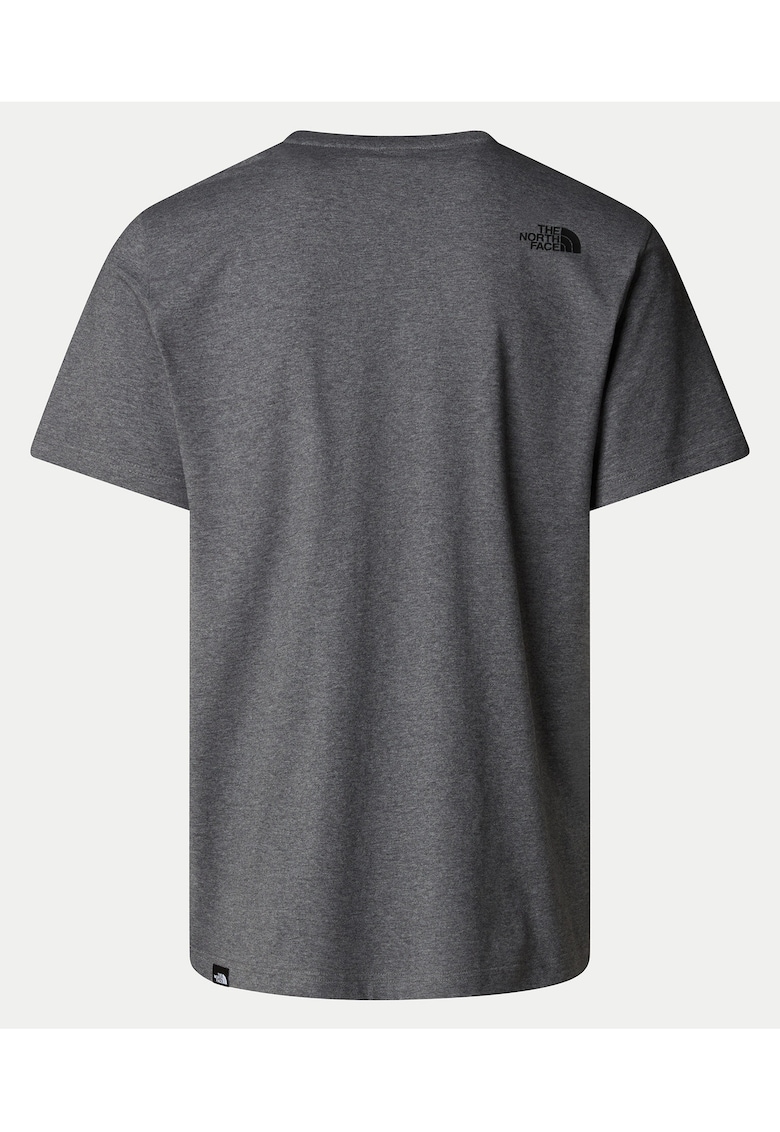 Tricou barbati NF0A8A6CDYY1 - Bumbac/Poliester - S INTL - Gri