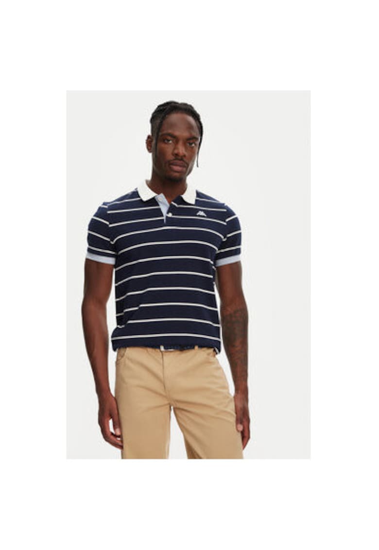 Tricou polo barbati  64131FW - Bumbac - Bleumarin