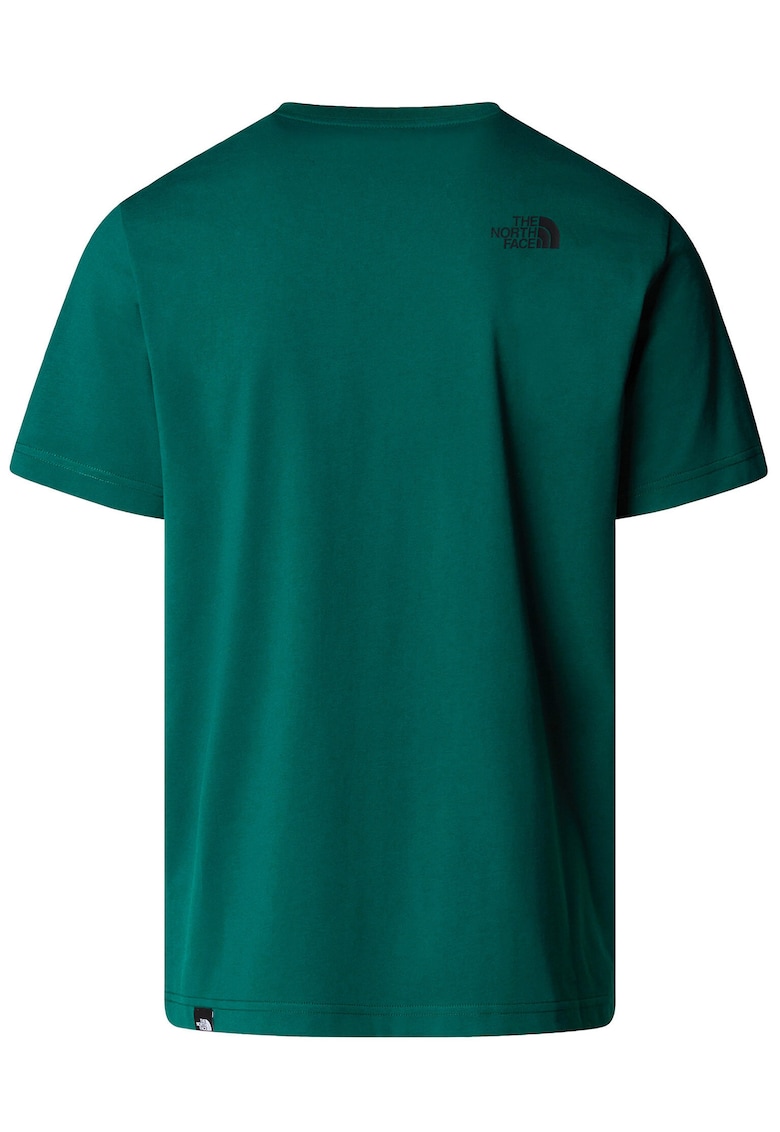 Tricou barbati NF0A8A6M6GI1 - Bumbac/Poliester - Verde - Verde