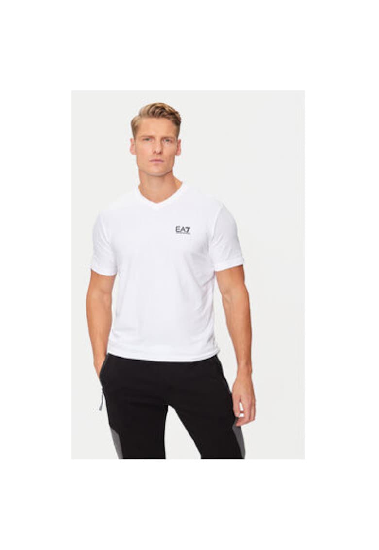 Tricou barbati Emporio Armani - 8NPT278 PJVQZ - Alb