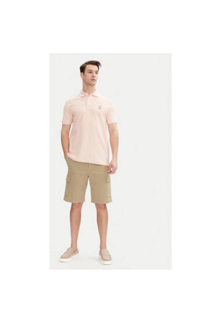 Tricou polo barbati INWadim 40-913 - Bumbac - 26797 - Roz