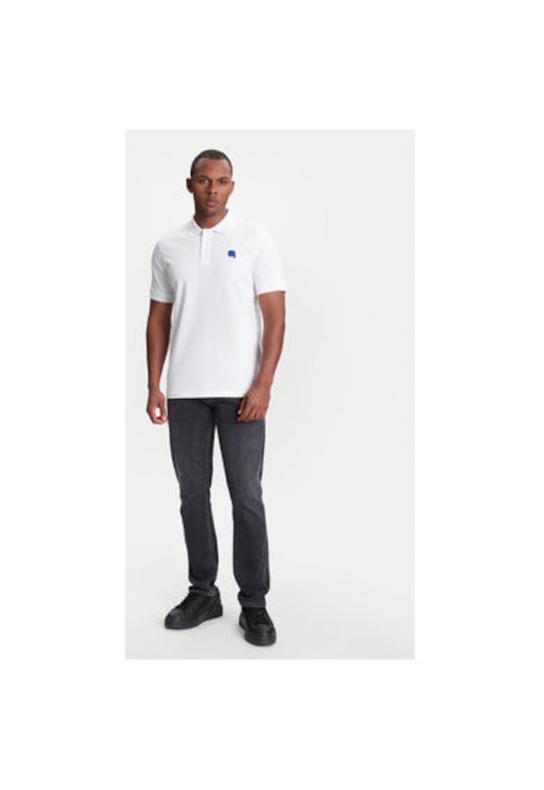 Tricou Polo barbati 745022 553231 - Bumbac/Elastan - Alb Tricou Polo barbati 745022 553231 - Bumbac/Elastan - Alb