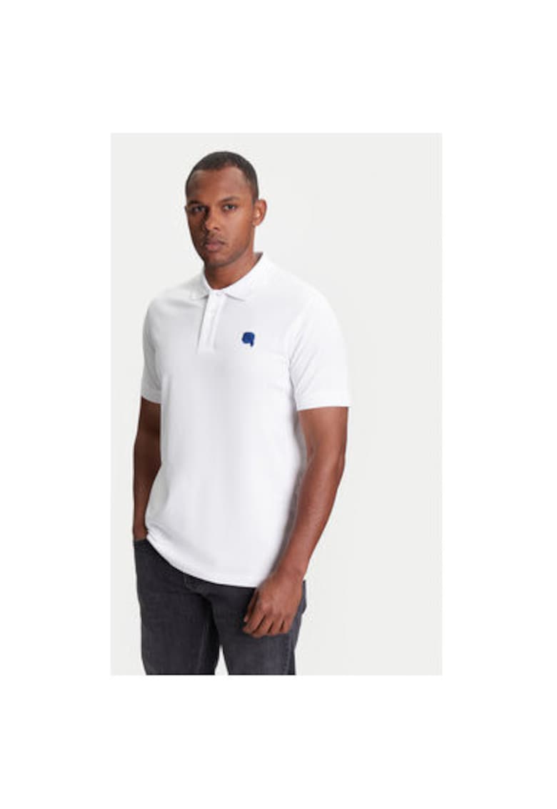 Tricou polo barbati 745022 553231 - Bumbac - Alb Tricou polo barbati 745022 553231 - Bumbac - Alb