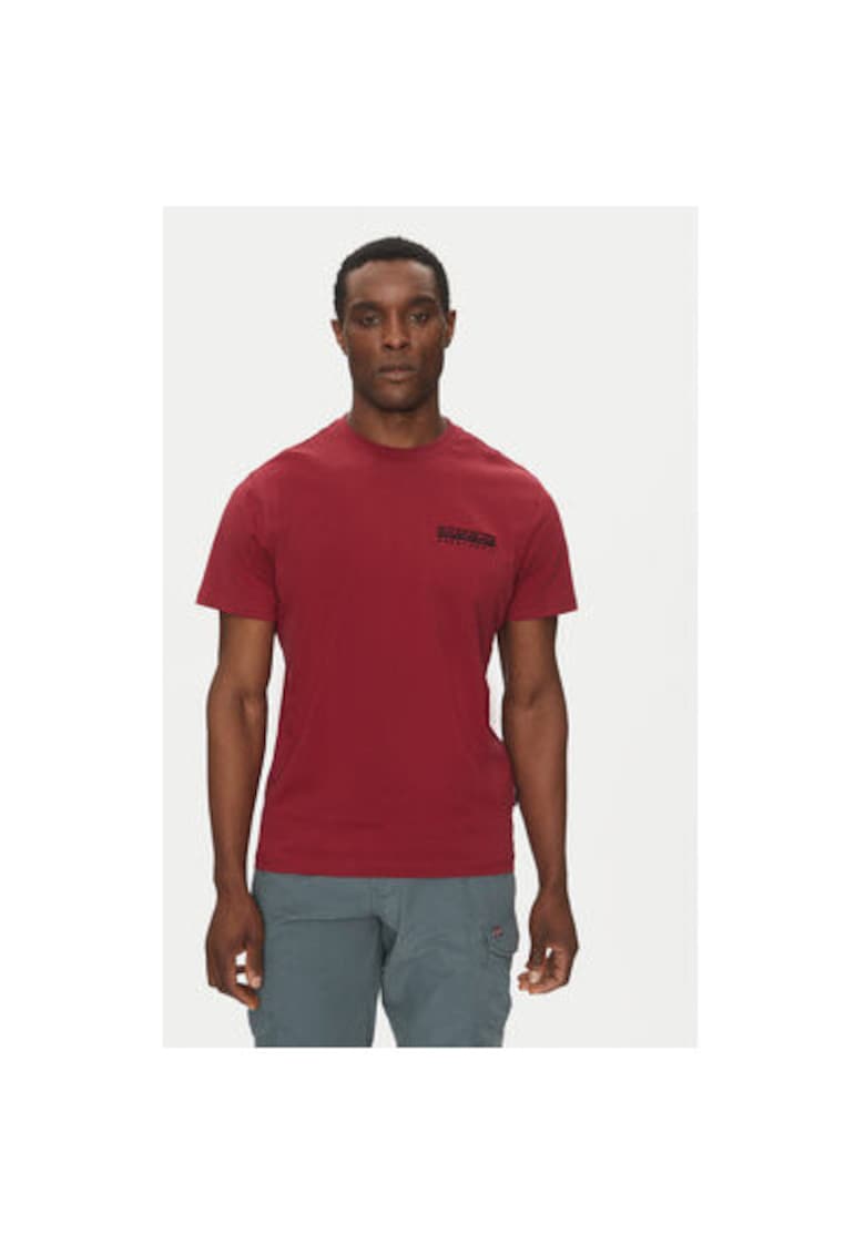 Tricou barbati NP0A4ILXR1E1 - Bumbac - Rosu - Rosu