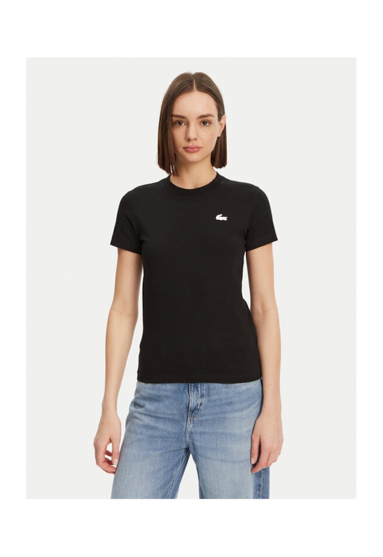 Tricou dama TF9246 - Bumbac/Poliester - 46797 - Negru