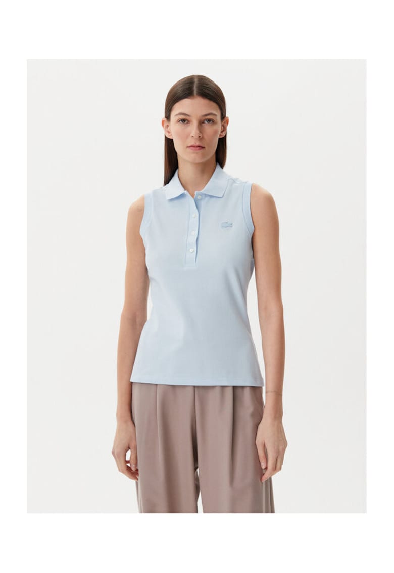 Tricou Polo dama PF5445 - Bumbac - 65499 - Albastru deschis