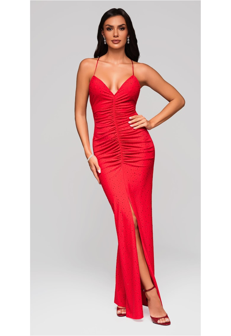 Rochie de seara Maxi LARICA LA-OM-DLR200 - Nude - XL