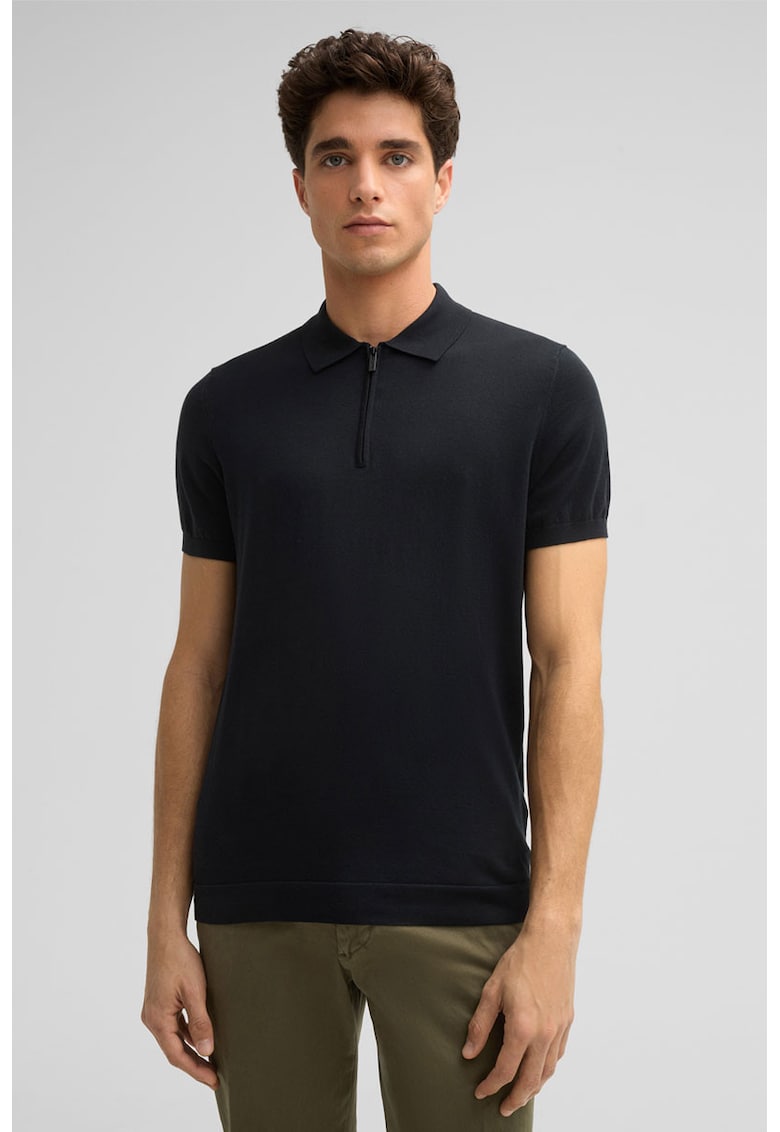 Tricou regular fit cu guler polo 30045704 Tricou regular fit cu guler polo 30045704