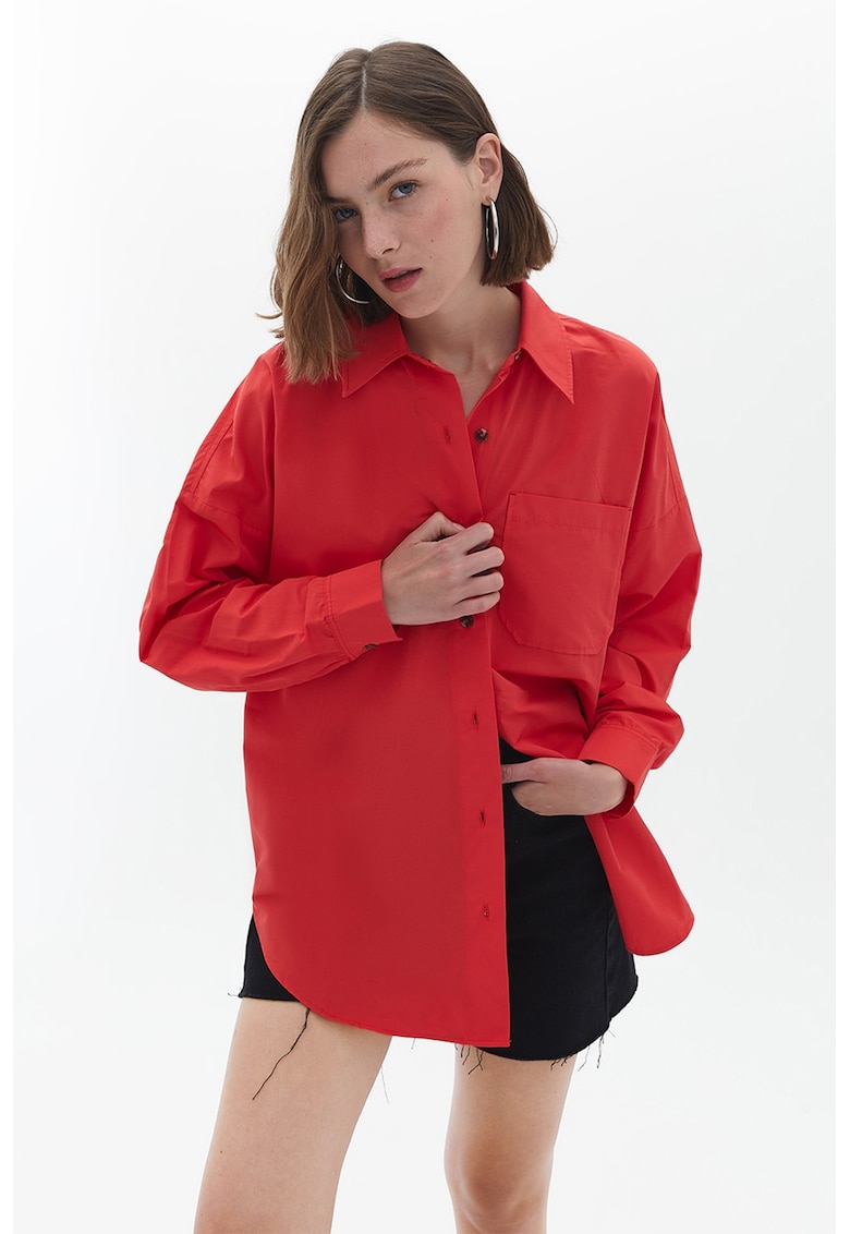 Camasa cu maneci cazute