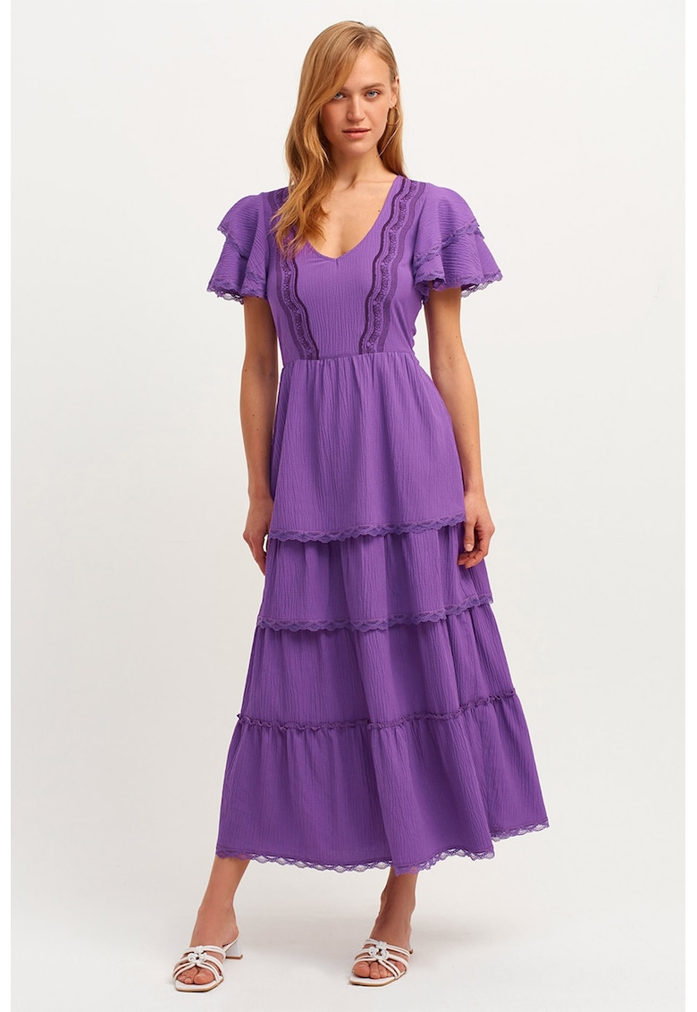 Rochie lunga stratificata Rochie lunga stratificata