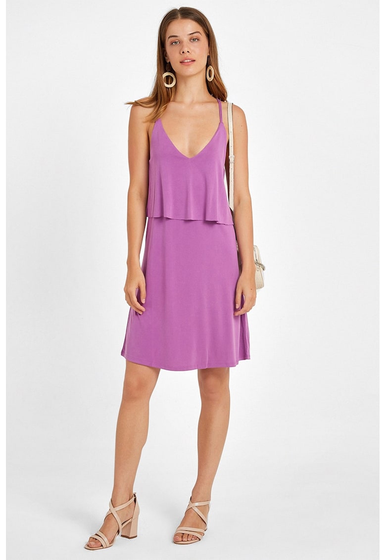 Rochie uni din amestec de modal