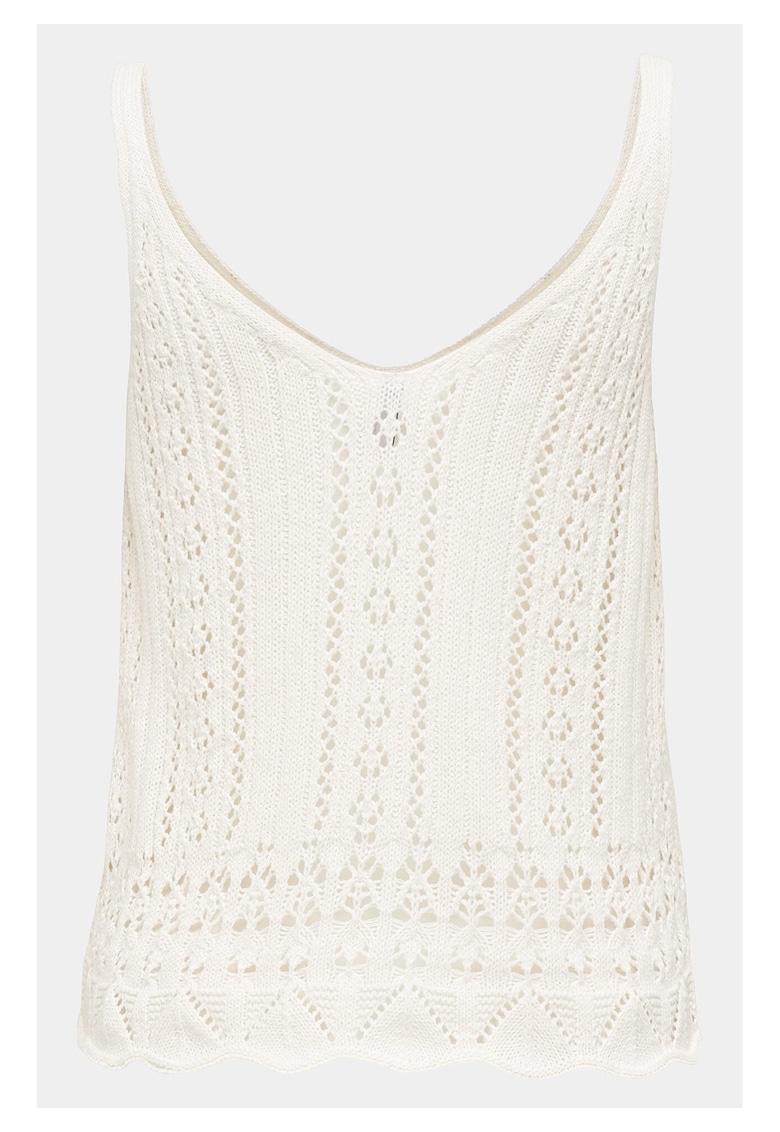 Top dama 15277573 - Bumbac/Poliester - M INTL - Ecru