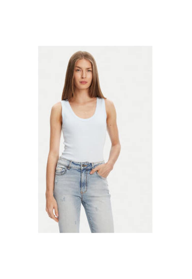 Top dama 3GA2DH010 - Bumbac - L INTL - Albastru deschis Top dama 3GA2DH010 - Bumbac - L INTL - Albastru deschis