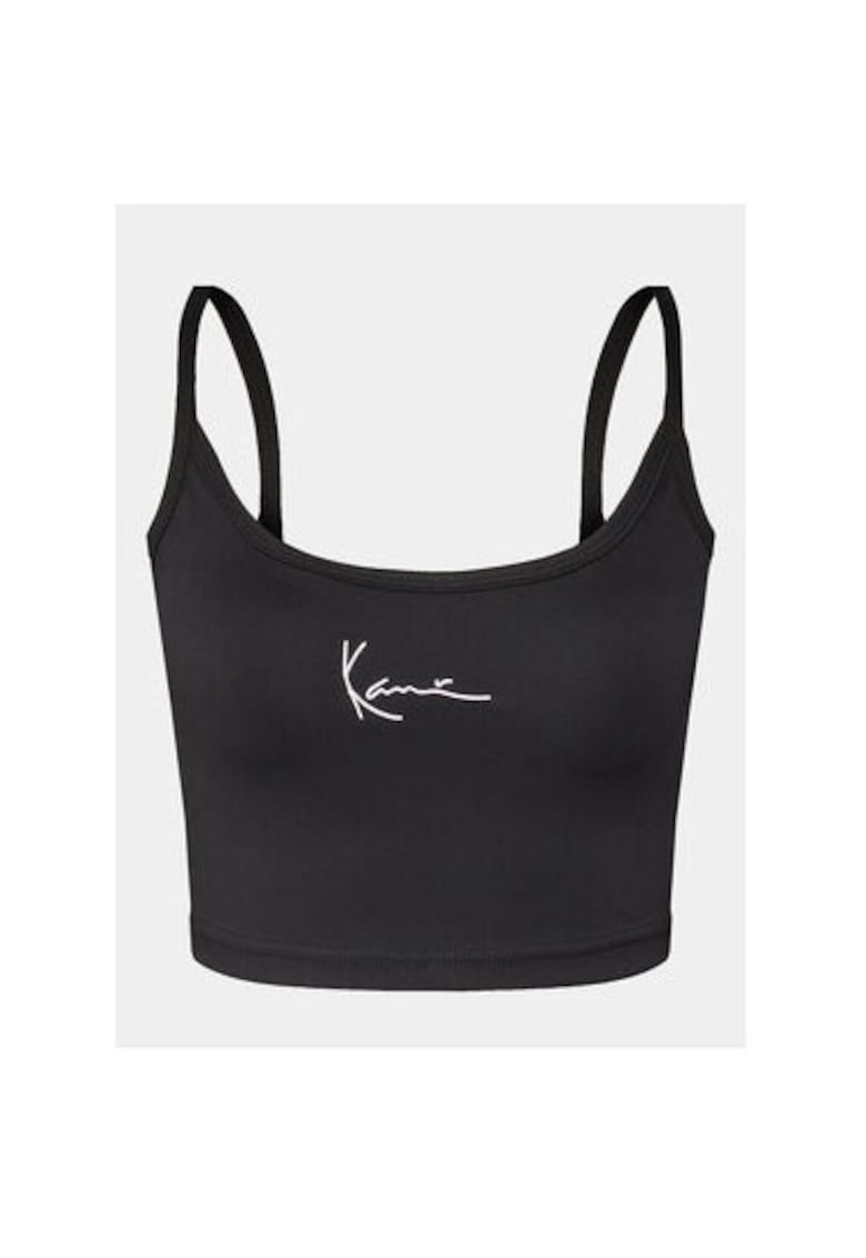 Top dama KW-TP021-001-01 - Sintetic - Negru