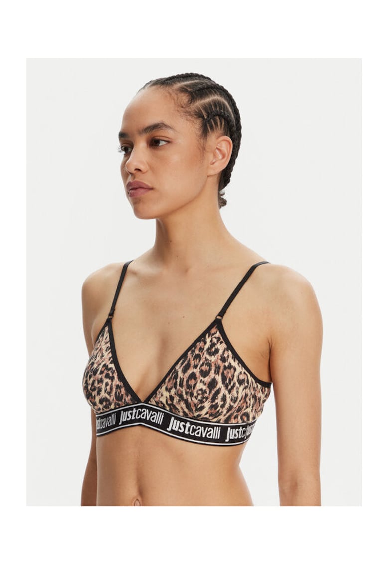 Sutien - model 78PAJU03 CJUT3 - maro - fabric elastic