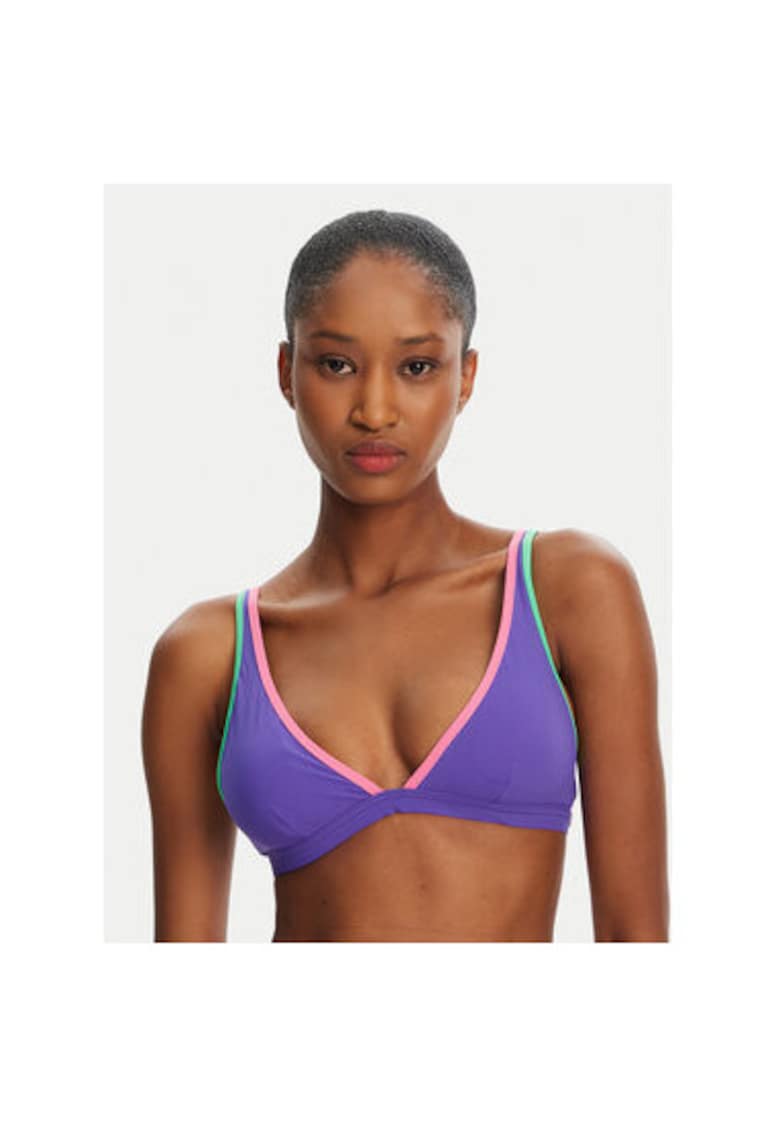 Sutien bikini dama DRINO MOSAICOLO - Sintetic - Mov - Mov