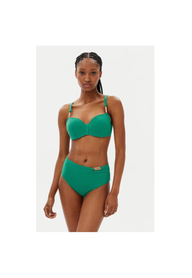 Sutien de baie dama C16WN5 A06 - Poliamida/Elastan - Verde