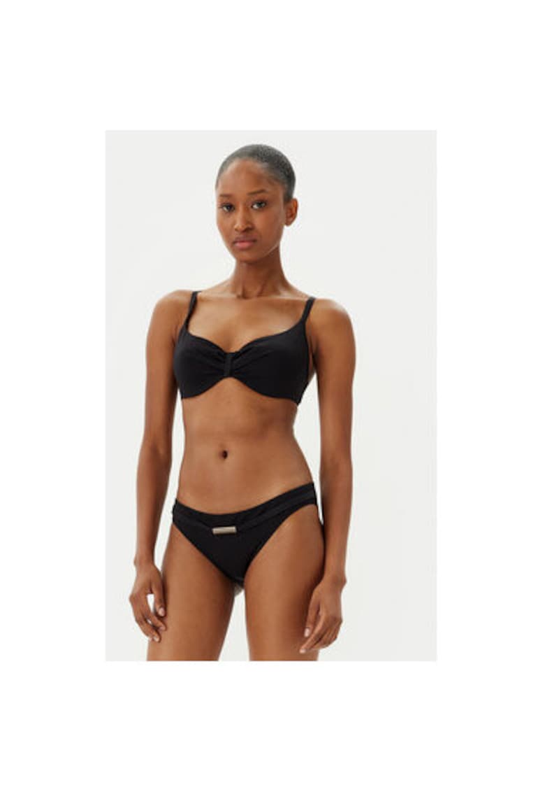 bikini dama 011 - Sintetic - Negru - Negru